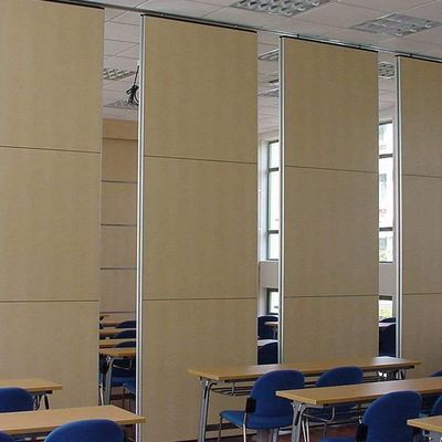 ποιότητας  Movable Modern Motorized Acoustic Walls And Partitions Electrically Operated Partition Walls Easy To Operate Movable Partition Systems εργοστάσιο