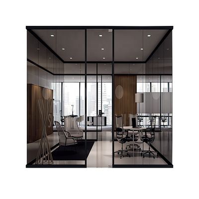 ποιότητας  Modern Office Desks Building Interiors Privacy Film Fixed Partition Wall Meeting Room Studio Sreen Mall Shop With Door and Handles Lock εργοστάσιο