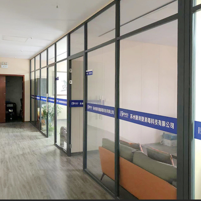 Best Quality Modern Design Modern Design Office Partition Wall Single Glazed Demountable Superior Soundproof Glass System